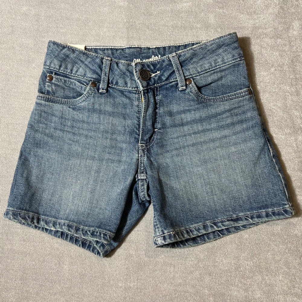 Wrangler Retro Womens Denim Shorts Blue Medium Wash 1009MWHAV Size 0 AVG NEW